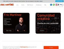 Tablet Screenshot of fricmartinez.com